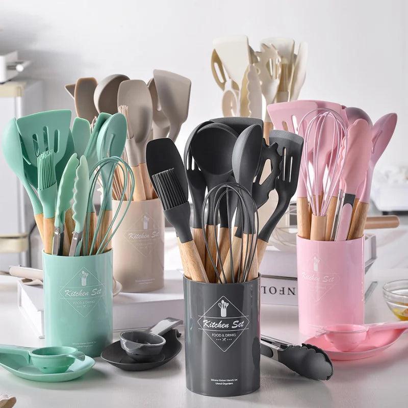 Culinárium Pro 12™ Kit de Utensílios 12 Peças Silicone