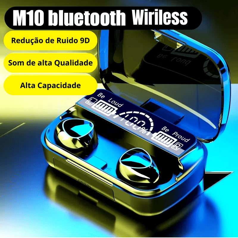 Fone de Ouvido M10 SoundPro Wireless