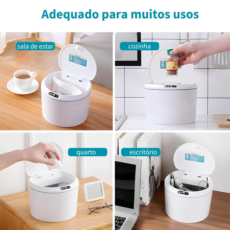 Lixeira Inteligente com Sensor Automático 3L