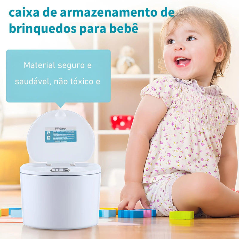 Lixeira Inteligente com Sensor Automático 3L