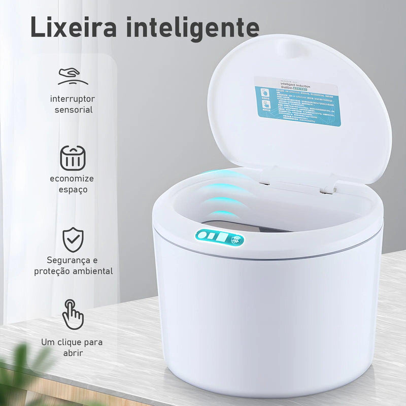 Lixeira Inteligente com Sensor Automático 3L