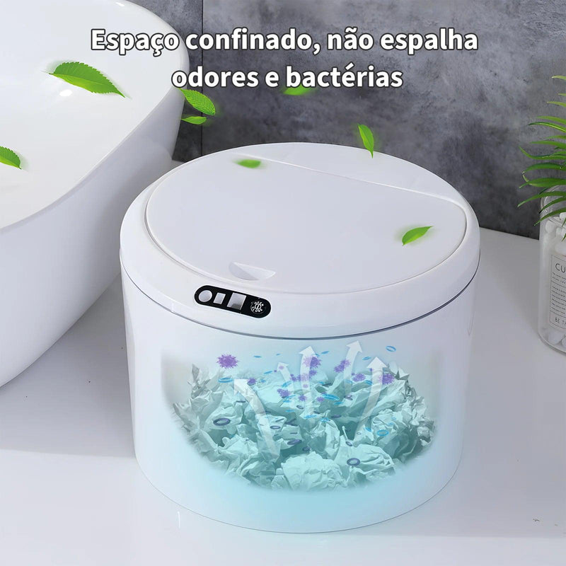 Lixeira Inteligente com Sensor Automático 3L